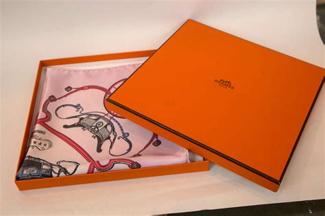 hermes scarf box for sale.